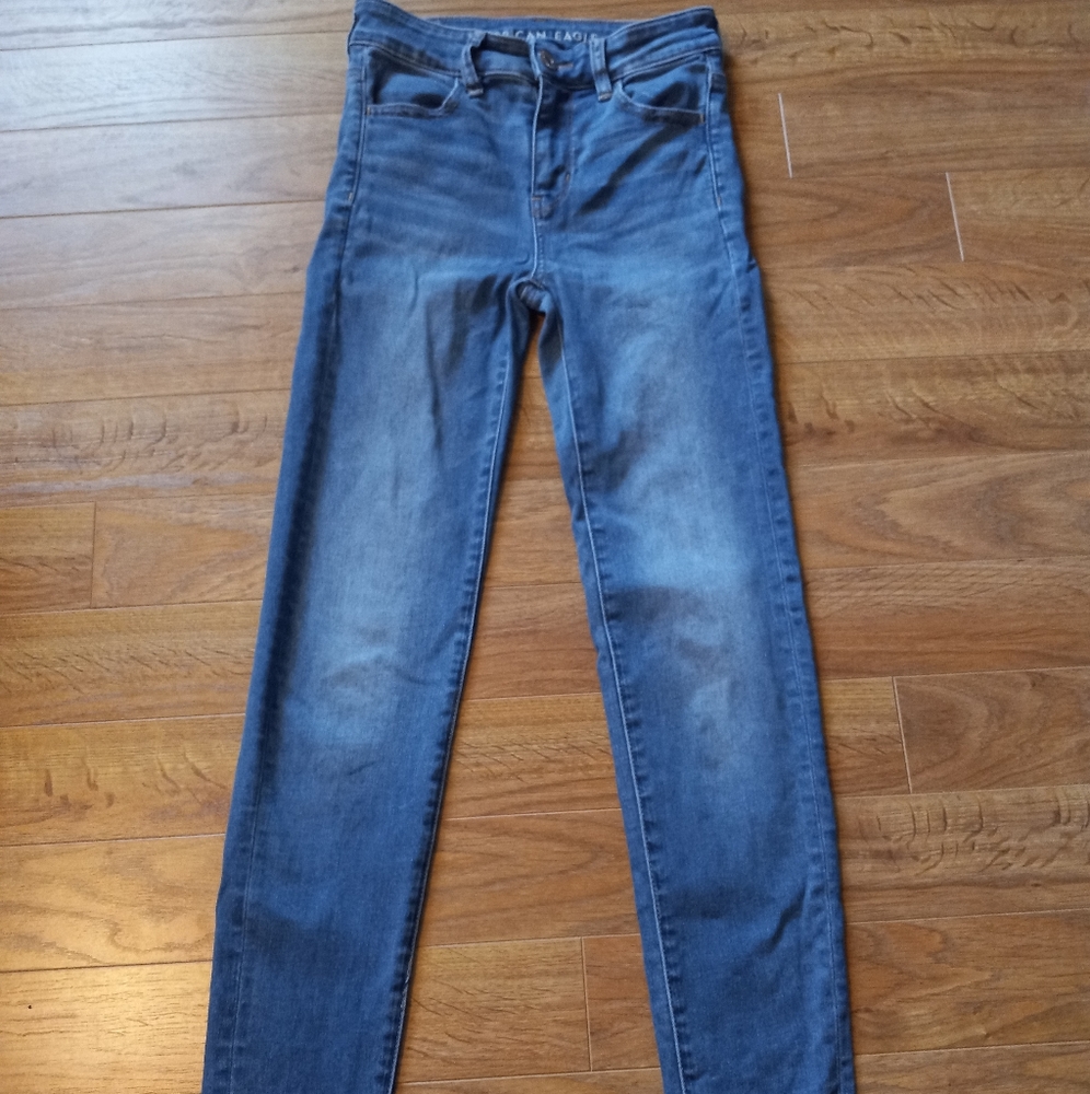 Size 0 Long American Eagle Hi-Rise Jegging Jeans